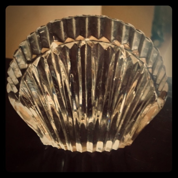 Vintage Wedgwood Crystal Sea Shell Paperweight - Picture 1 of 2